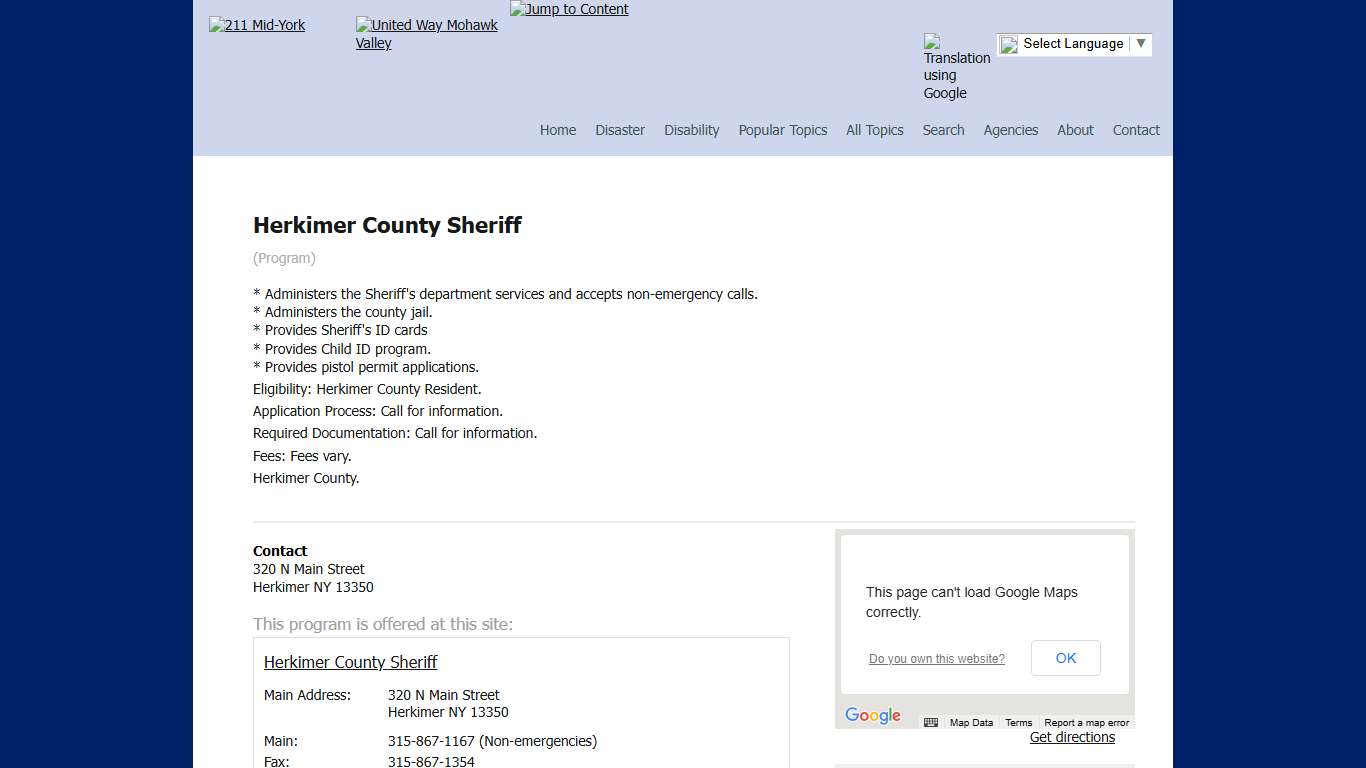 Herkimer County Sheriff